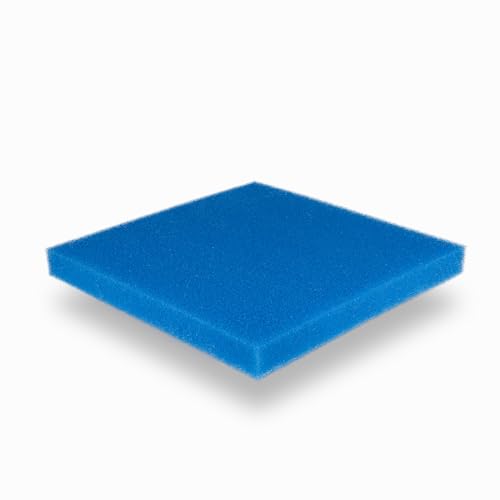 Filtermatte 50x50x5 cm PPI 10/20/30, Filtermaterial für Gartenteichfilter und Aquarienfilter geeignet (PPI 30 (fein)) von Teichpoint