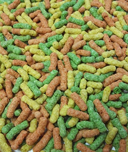 Teichfutter Teichsticks 3- Fach Mix Sahawa Nettogewicht : 3,0 kg (ca. 35,0 Liter) Beutel Fischfutter schwimmendes Teichfutter Koifutter Goldfischfutter von ZCIZIU