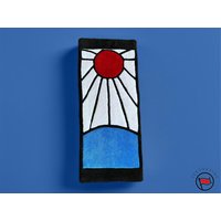 Handgemachter Tufted Teppich - Demon Slayer Ohrringe Logo Inspiriert Design Einzigartiges Anime Dekor Für Fans von TekTufting