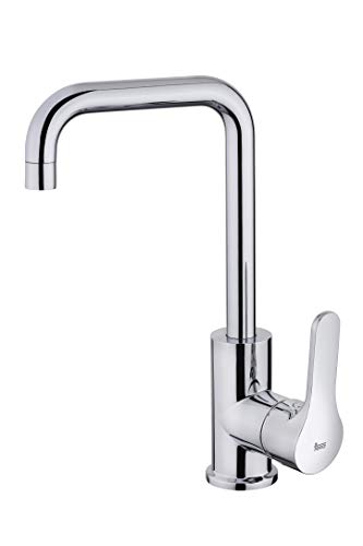 STROHM TEKA 273760200 Inca Pro Waschtischarmatur mit hohem Auslauf, Silber von STROHM TEKA