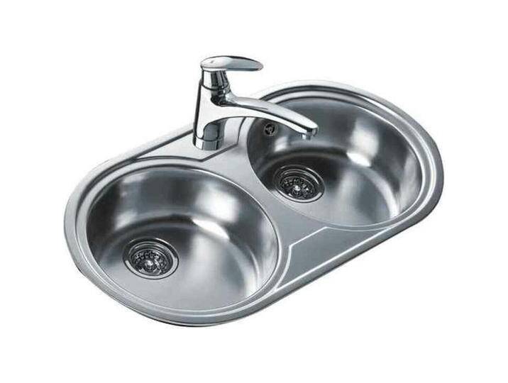 Teka, Spülbecken, DR 80 2C (Einbauspüle, 14 cm, 84 cm) von Teka