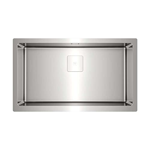 Teka | 80 cm Einbauspüle mit Edelstahlwanne mit SilentSmart | AMERICAN PRO 80 M-XP 1B | Edelstahl | 79,5 x 46,8 x 20 cm Teka | 80 cm Einbauspüle mit Edelstahlwanne mit SilentSmart | AMERICAN PRO 80 M-XP 1B | Edelstahl | 79,5 x 46,8 x 20 cm von Teka
