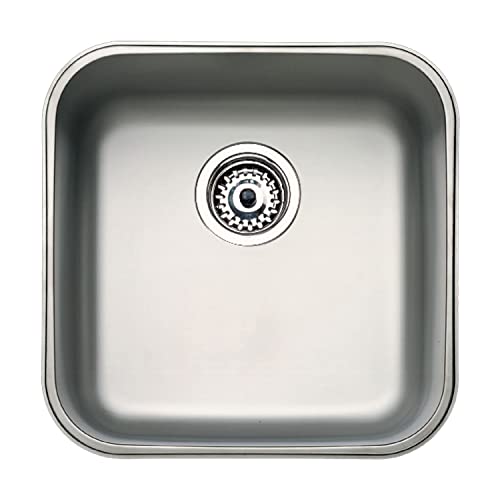 Teka BE 40.40 1C - Unterbauspüle, 1 Spüle unter der Arbeitsplatte, Küchenspüle 50 cm, Edelstahlspüle Teka BE 40.40 1C - Unterbauspüle, 1 Spüle unter der Arbeitsplatte, Küchenspüle 50 cm, Edelstahlspüle von Teka