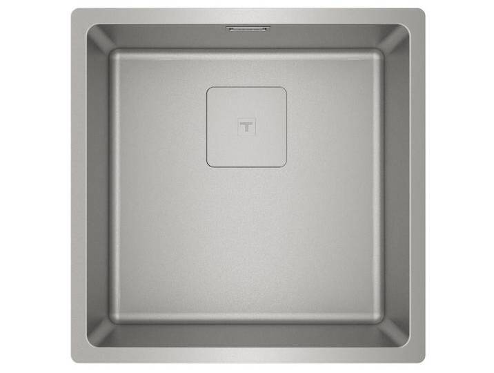 Teka Edelstahlspüle, rechteckig, 44/44 cm, silberfarben von Teka