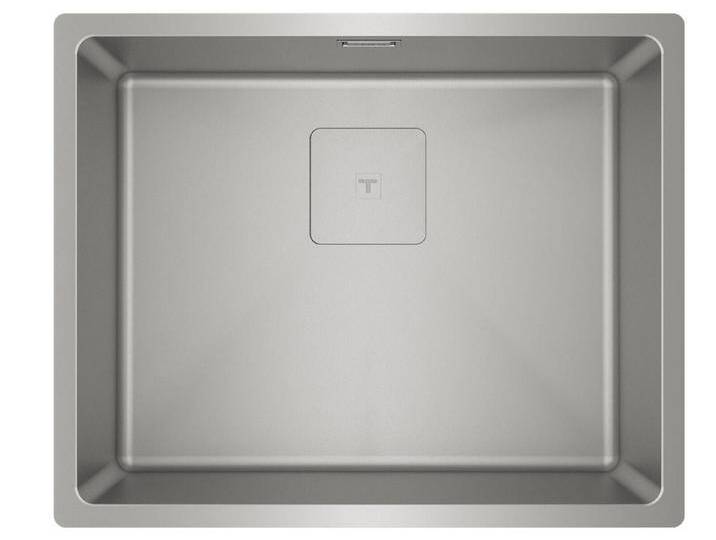 Teka Edelstahlspüle, rechteckig, 54/44 cm, silberfarben von Teka