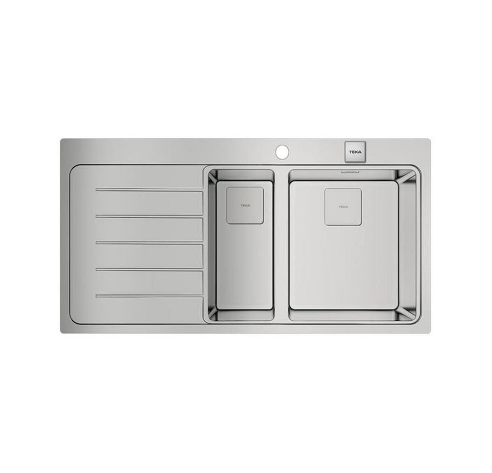 Teka Edelstahlspüle Teka Einbauspüle ZENIT RS15 1½B 1D AUTO Edelstahl, 0/0 cm Teka Edelstahlspüle Teka Einbauspüle ZENIT RS15 1½B 1D AUTO Edelstahl, 0/0 cm von Teka