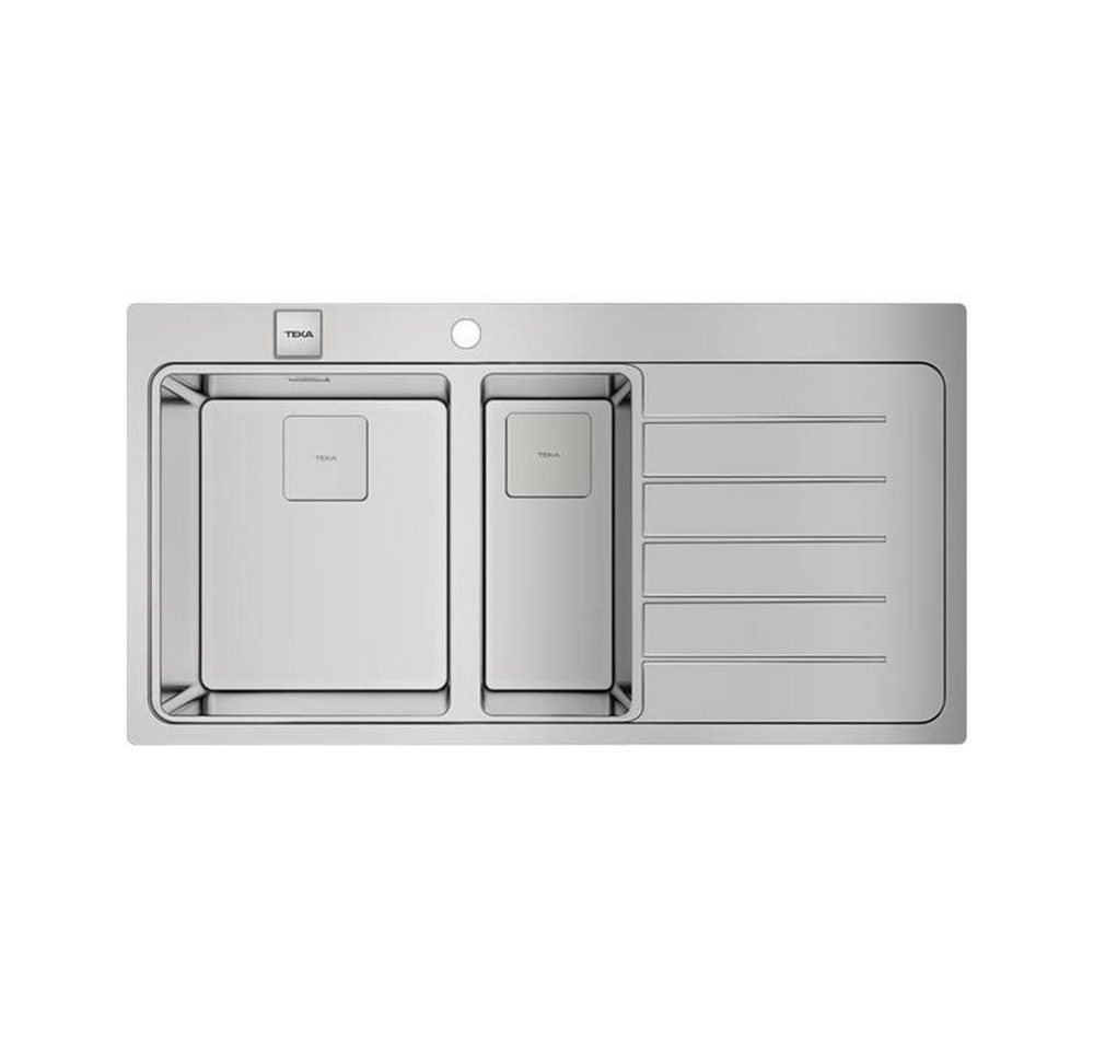 Teka Edelstahlspüle Teka Einbauspüle ZENIT RS15 1½B 1D AUTO Edelstahl, 0/0 cm Teka Edelstahlspüle Teka Einbauspüle ZENIT RS15 1½B 1D AUTO Edelstahl, 0/0 cm von Teka