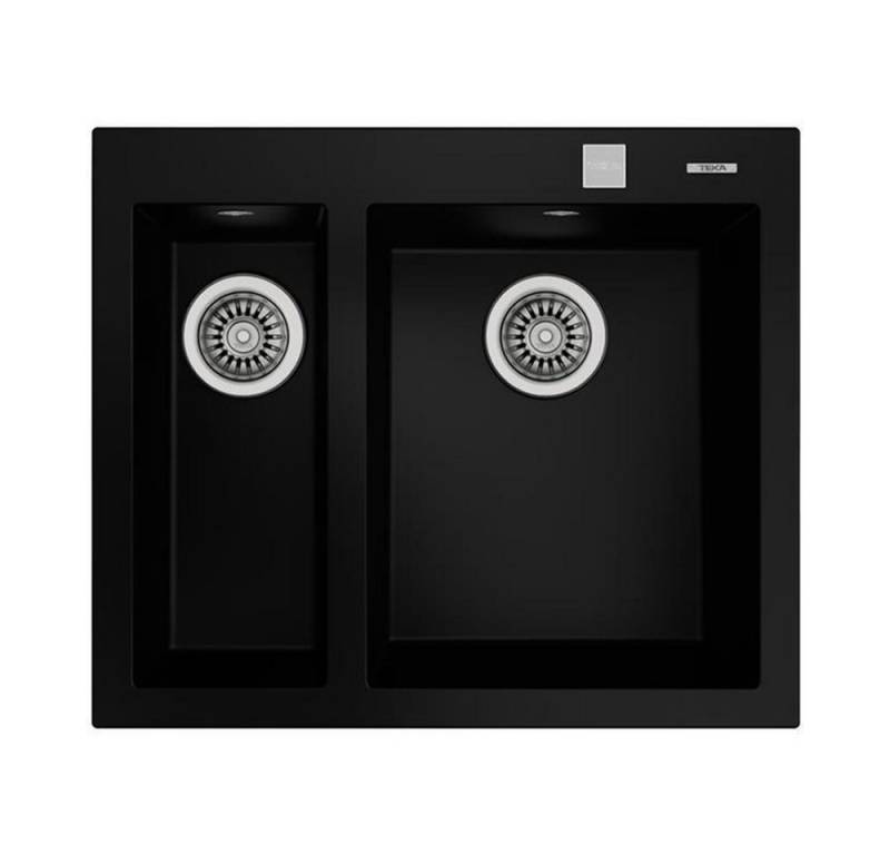 Teka Granitspüle Teka Einbaubecken FORSQUARE 2B 590 TG AUTO Tegranite+ Schwarz, 0/0 cm Teka Granitspüle Teka Einbaubecken FORSQUARE 2B 590 TG AUTO Tegranite+ Schwarz, 0/0 cm von Teka