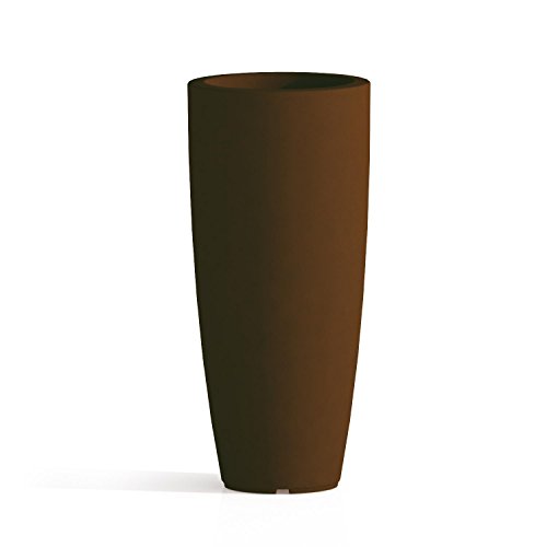 TEKCNOPLAST V0023 Vase, braun, Ø 33 cm. -H 70 cm von Tekcnoplast