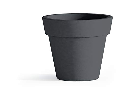 Tekcnoplast Gemma GRAU - Ø 80 cm - H 70 cm. von Tekcnoplast