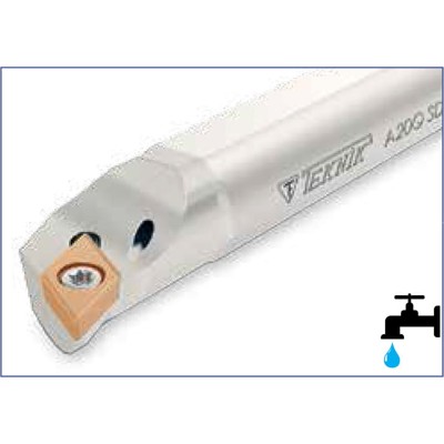 Bohrstange 107,5° mit Innenkühlung ø32mm für Wendeplatten DC-- 11T3 KA150TM Bohrstange 107,5° mit Innenkühlung ø32mm für Wendeplatten DC-- 11T3 KA150TM von Teknik Makina