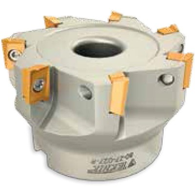Eckmesserkopf 90° 50mm Durchmesser 5 Schneiden für Wendeplatten ADKT 1505 von Teknik Makina