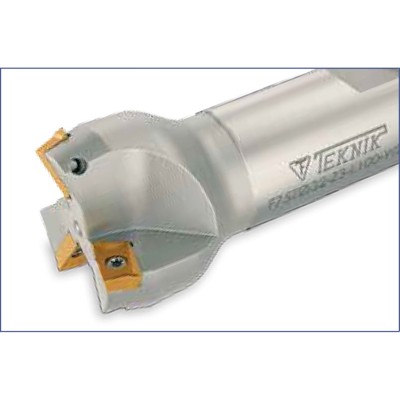 Schaftfräser 75° ø45mm 4 Schneiden für Wendeplatten APKT 1003 S348TM von Teknik Makina