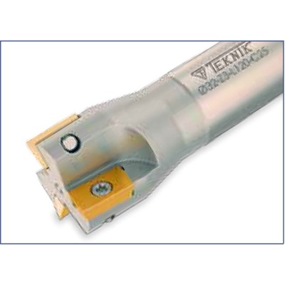 Schaftfräser 90° ø25mm 2 Schneiden für Wendeplatten APKT 1604 S442TM von Teknik Makina
