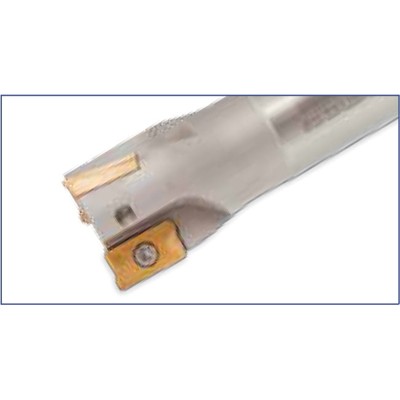 Schaftfräser 90° ø25mm 2 Schneiden für Wendeplatten R390-1704 S510TM von Teknik Makina