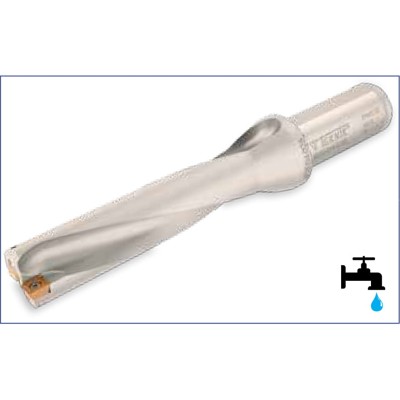 Vollbohrer mit Innenkühlung 14mm Durchmesser für Wendeplatten SPMG 0502 U714TM Vollbohrer mit Innenkühlung 14mm Durchmesser für Wendeplatten SPMG 0502 U714TM von Teknik Makina