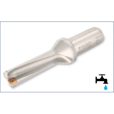 Vollbohrer mit Innenkühlung 20mm Durchmesser für Wendeplatten SPMT 0702 U018TM von Teknik Makina