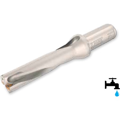 Vollbohrer mit Innenkühlung 27mm Durchmesser für Wendeplatten WCM- 0503 U622TM Vollbohrer mit Innenkühlung 27mm Durchmesser für Wendeplatten WCM- 0503 U622TM von Teknik Makina