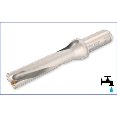 Vollbohrer mit Innenkühlung 39mm Durchmesser für Wendeplatten WCM- 06T3 U799TM Vollbohrer mit Innenkühlung 39mm Durchmesser für Wendeplatten WCM- 06T3 U799TM von Teknik Makina