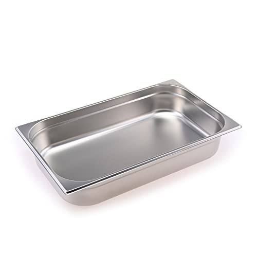 TeknoStahl GN Behälter Gastronorm 1/1 Edelstahl (100 Millimeter) von TeknoStahl