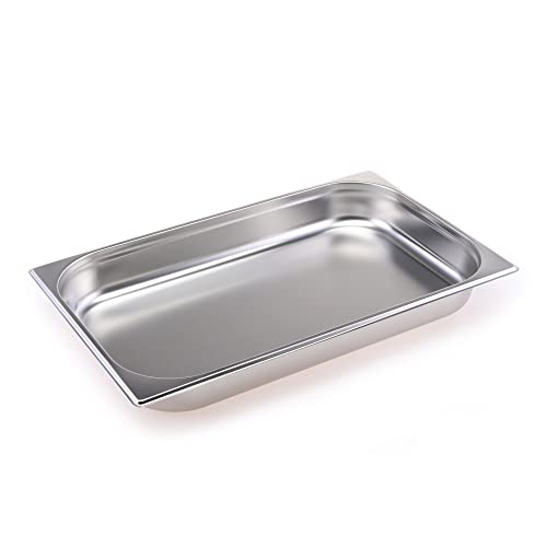 TeknoStahl GN Behälter Gastronorm 1/1 Edelstahl (65 Millimeter) von TeknoStahl
