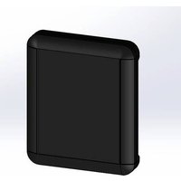 TEKO TW31.9 Display-Gehäuse 252.5 x 210 x 40 ABS Schwarz 1St. von Teko