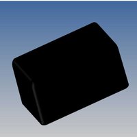 Teko - SR03.9 Universal-Gehäuse 71.5 x 38.3 x 40.9 abs Schwarz 1 St. von Teko