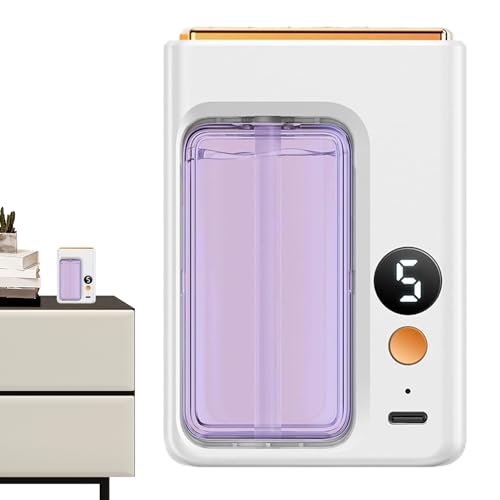 Automatischer Aromatherapie-Diffusor – -Duft Cool Mist Diffusor mit Digitalanzeige – 5 Modi Öl-Diffusor für natürlichen Raumduft Teksome von Teksome