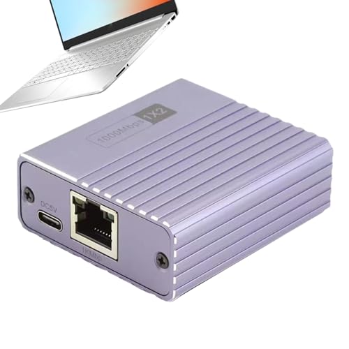 Ethernet Verteiler - WLAN Verteiler 1 Eingang 4 Ausgänge,Gigabit Router Adapter Latenzarm Für PC Kamera TV-Box Haushalt Wohnzimmer Ethernet Verteiler - WLAN Verteiler 1 Eingang 4 Ausgänge,Gigabit Router Adapter Latenzarm Für PC Kamera TV-Box Haushalt Wohnzimmer von Teksome
