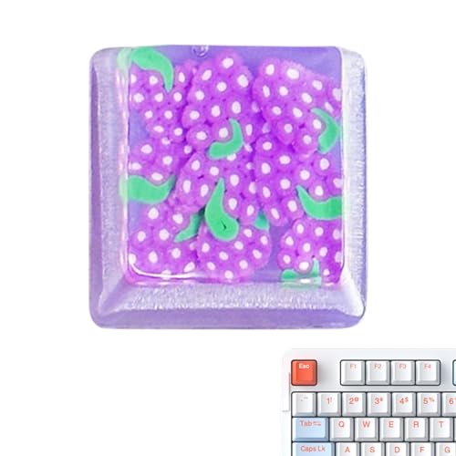 Obst-Tastenkappen, süße Tastenkappen für mechanische Tastatur | Obst-Schlüsselkappen, dekoratives Computerzubehör,Candy Fruit-Tastenkappen, kreatives Fruchtdesign, niedliche Ästhetik – verbessern Obst-Tastenkappen, süße Tastenkappen für mechanische Tastatur | Obst-Schlüsselkappen, dekoratives Computerzubehör,Candy Fruit-Tastenkappen, kreatives Fruchtdesign, niedliche Ästhetik – verbessern von Teksome