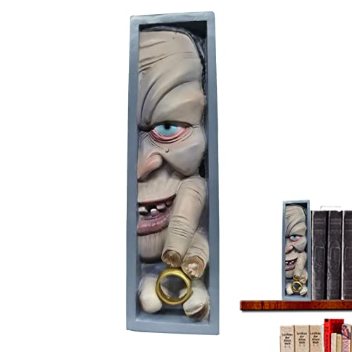 Peeping The Bookshelf | Amazing Bookends for Desk Interesting,Home Furnishings Decorative Book Ends for Home Book Shelf Holder Teksome Peeping The Bookshelf | Amazing Bookends for Desk Interesting,Home Furnishings Decorative Book Ends for Home Book Shelf Holder Teksome von Teksome