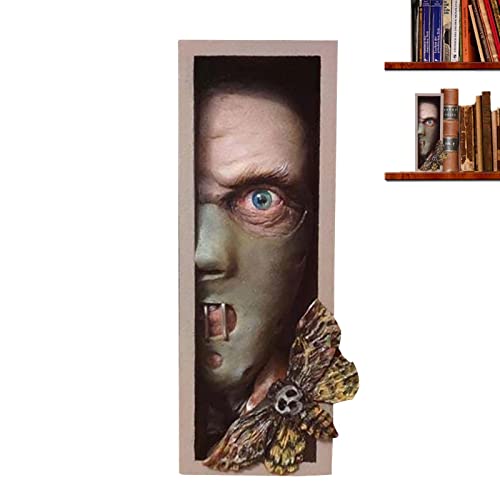 Peeping The Bookshelf | Horrific Bookends for Desktop Resin - Desktop Ornament Sculptures Bookstand Statue Sculpture for Home Book Shelf Holder Teksome Peeping The Bookshelf | Horrific Bookends for Desktop Resin - Desktop Ornament Sculptures Bookstand Statue Sculpture for Home Book Shelf Holder Teksome von Teksome