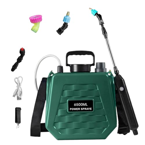 Teksome Akku Rückenspritze - Elektrisches Gartensprühgerät Rucksack,Sprühflasche Mit 2 Verstellbare Geschwindigkeiten Für Garten Landwirtschaft Hof Rasen von Teksome