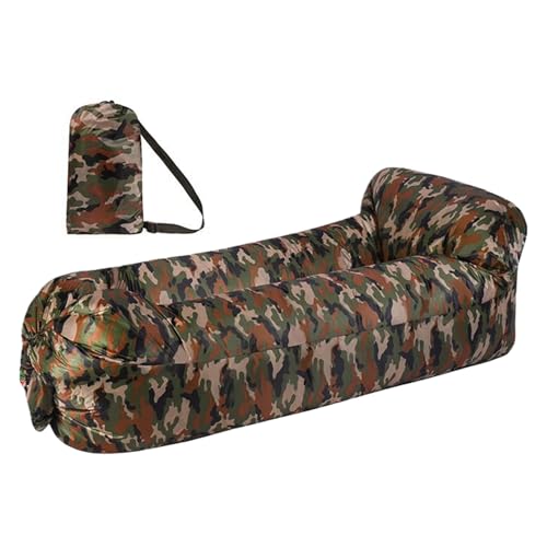 Teksome Aufblasbare Couch Für Camping,Luftdichtes Kissen Sofa | Kratzfester Camping Schlafsessel Für Reisen Picknick Und Outdoor von Teksome