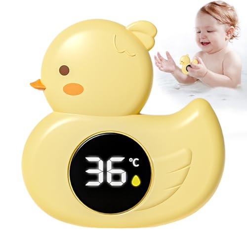 Teksome Baby Badethermometer,Badespielzeug Für Die Badewanne | Wasserdichtes Thermometer In Und Enten Form Teksome Baby Badethermometer,Badespielzeug Für Die Badewanne | Wasserdichtes Thermometer In Und Enten Form von Teksome