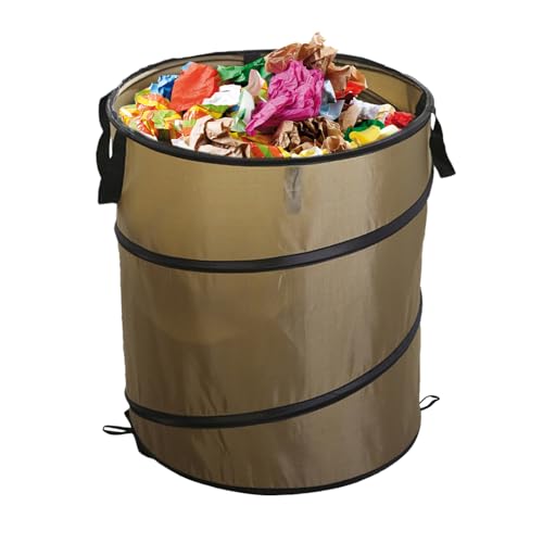 Teksome Camping Mülleimer,Klappbarer Kompostbehälter Für Outdoor | Müllbehälter Outdoor Für Garten Musikfestival Wanderung Familienpicknick Teksome Camping Mülleimer,Klappbarer Kompostbehälter Für Outdoor | Müllbehälter Outdoor Für Garten Musikfestival Wanderung Familienpicknick von Teksome