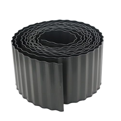 Teksome Gartenkantenschutz - Rasenkante | 10 Meter Metallzaun Flexibel Wellblech Für Kies Terrasse Blumenbeet Wege Garten Und Rasenbereich Teksome Gartenkantenschutz - Rasenkante | 10 Meter Metallzaun Flexibel Wellblech Für Kies Terrasse Blumenbeet Wege Garten Und Rasenbereich von Teksome