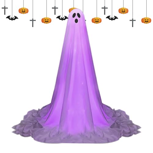 Teksome Halloween Stehender Leuchtgeist - Stehender Geist Halloween Deko Mit Licht - Leuchtend Grusel Deko Für Haus Garten Vorgarten Terrasse Teksome Halloween Stehender Leuchtgeist - Stehender Geist Halloween Deko Mit Licht - Leuchtend Grusel Deko Für Haus Garten Vorgarten Terrasse von Teksome