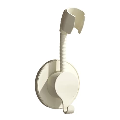 Teksome Halter Für Handbrause | Drehbarer Montagehalter Ohne Bohren,Ergonomischer Schwenkbarer Duscharmständer Für Hotel Wohnheim von Teksome