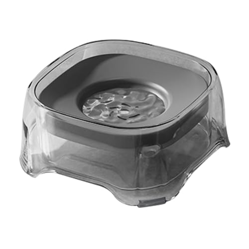 Teksome Hund Wassernapf, Spritzwassergeschützter Haustier Wasserspender, Anti-Ersticken Haustier Bewässerungsschale Spender für mittelgroße Tiere Welpen Kätzchen von Teksome