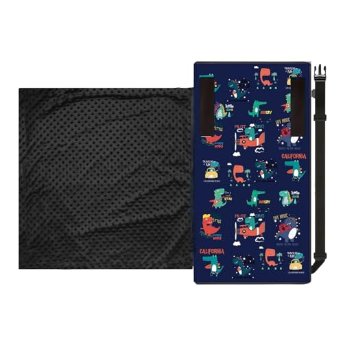 Teksome Kinder Flugzeugbett,Fußstütze Reisebett Flugzeug - Tragbare Reisehängematte Für Babys Mädchen Outdoor Flug Urlaub Schlafen Camping Strandurlaub von Teksome