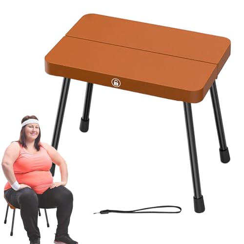 Teksome Klappbarer Campingstuhl - Tragbarer Outdoor Stuhl,Klapphocker Aluminiumlegierung Kleine Bank für Reisen Angeln Picknick Spiele Pool Garten Wandern von Teksome