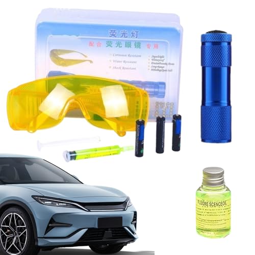 Teksome Klimaanlagen Lecksuch-Set - Kältemittel Leckage Test Detektor Kit,Zuverlässiges Prüfgerät Zur Lecksuche An Kühlschränken Und Haushaltsgeräten von Teksome