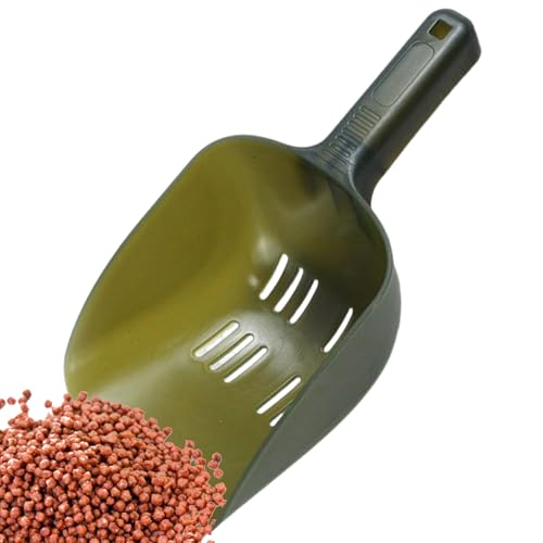 Teksome Köderschaufel,Köderwurf Schaufel Mit Löchern Zur Fütterung - rutschfeste Spoons für Angler Anfänger Kayak Boot Camping Outdoor Küste Salzwasserfischerei von Teksome