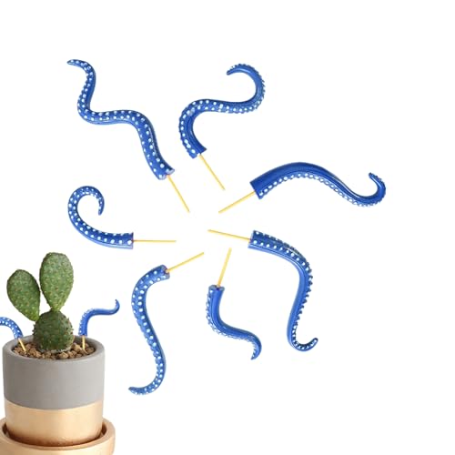 Teksome Kraken Tentakel Pflanzenstütze | Oktopus Tentakel Stützstäbe | 7 Stück Kletterhilfen Leuchten Im Dunkeln Für Rasen Garten Draußen Drinnen Zuhause Halloween Teksome Kraken Tentakel Pflanzenstütze | Oktopus Tentakel Stützstäbe | 7 Stück Kletterhilfen Leuchten Im Dunkeln Für Rasen Garten Draußen Drinnen Zuhause Halloween von Teksome