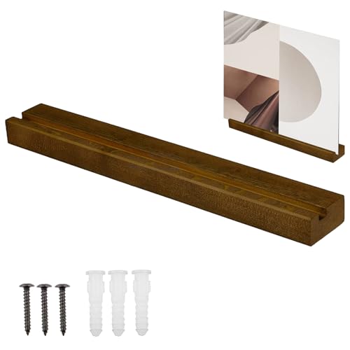 Teksome Schallplatten-Wanddisplay, Schallplatten-Wandhalterung - Schallplattenregale aus Massivholz - Schwebendes Albumregal aus Holz, glatter und stabiler Album-Schallplattenhalter für Heimdekoration Teksome Schallplatten-Wanddisplay, Schallplatten-Wandhalterung - Schallplattenregale aus Massivholz - Schwebendes Albumregal aus Holz, glatter und stabiler Album-Schallplattenhalter für Heimdekoration von Teksome