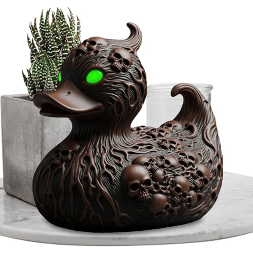 Teksome Schreibtischfigur | Harz Skelett Ente Deko Figur,Deko Ornament Für Vitrine Schreibtisch Nachttisch Wohnzimmer Eingangsbereich Apartment Teksome Schreibtischfigur | Harz Skelett Ente Deko Figur,Deko Ornament Für Vitrine Schreibtisch Nachttisch Wohnzimmer Eingangsbereich Apartment von Teksome