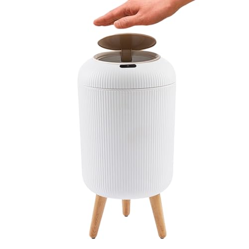 Teksome Sensor Mülleimer | 10 Liter Bewegungs Sensor Mülleimer | Abfallbehälter für Küche Bad Schlafzimmer | Hotel Klassenzimmer Pausenraum Unter Spüle von Teksome