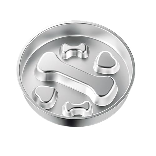 Teksome Slow Feeder Hundefutternapf - Hundenapf Mit Verlangsamter Futteraufnahme,Edelstahl Anti-Schling Napf Mit Blähungsprävention Für Schnellfresser Haustierzubehör Teksome Slow Feeder Hundefutternapf - Hundenapf Mit Verlangsamter Futteraufnahme,Edelstahl Anti-Schling Napf Mit Blähungsprävention Für Schnellfresser Haustierzubehör von Teksome