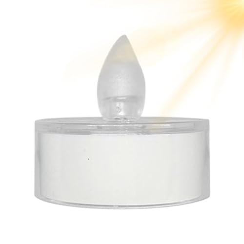 Teksome Solarbetriebene,Solarbetriebene flammenlose,Wiederaufladbare LED-Kerzen | Flackernde LED-Kerzenlichter, flammenloses Flackern von Außenkerzen für Außendekorationen von Teksome